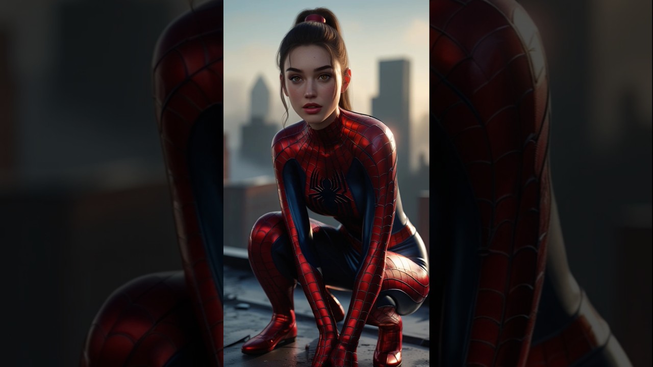 Spider Girl in 4K #aiart #lookbook