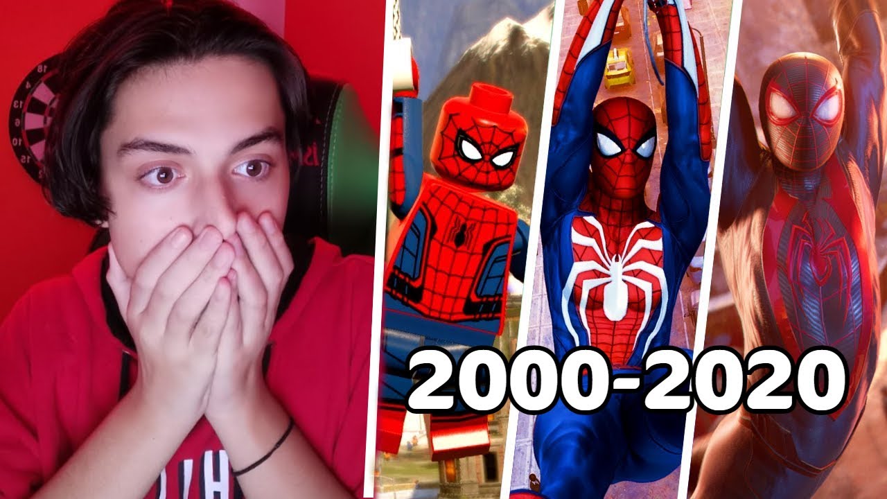 SPIDER-MAN OYUNLARININ EVRİMİ 2000-2020 !