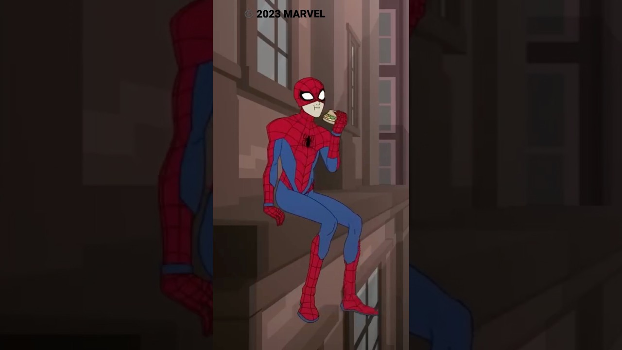 Spidey ❤️’s Aunt May’s Breakfast Sandwiches