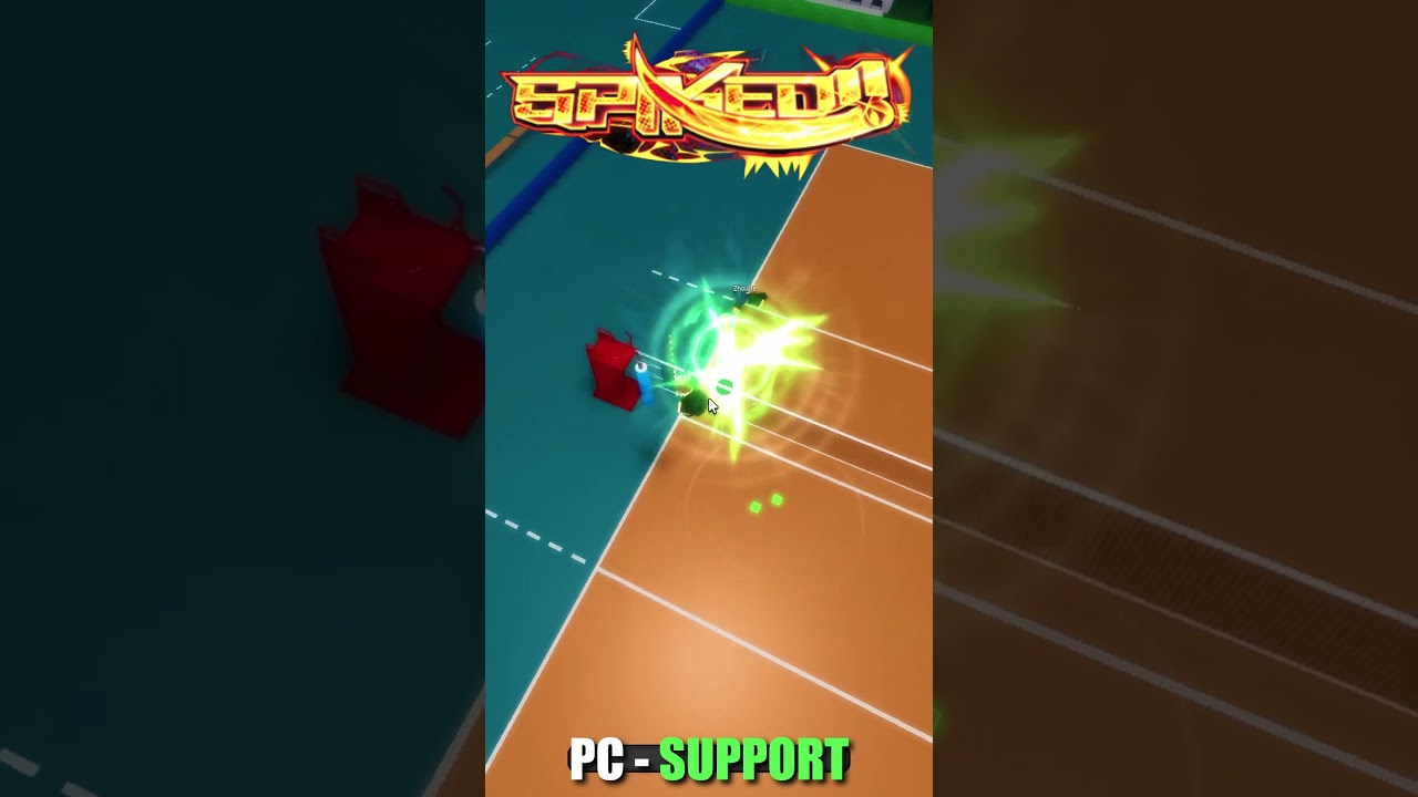 Spiked | Upcoming Volley Ball Game🏐#shorts #roblox #upcoming #haikyuu   #new #game #volleyball #amv