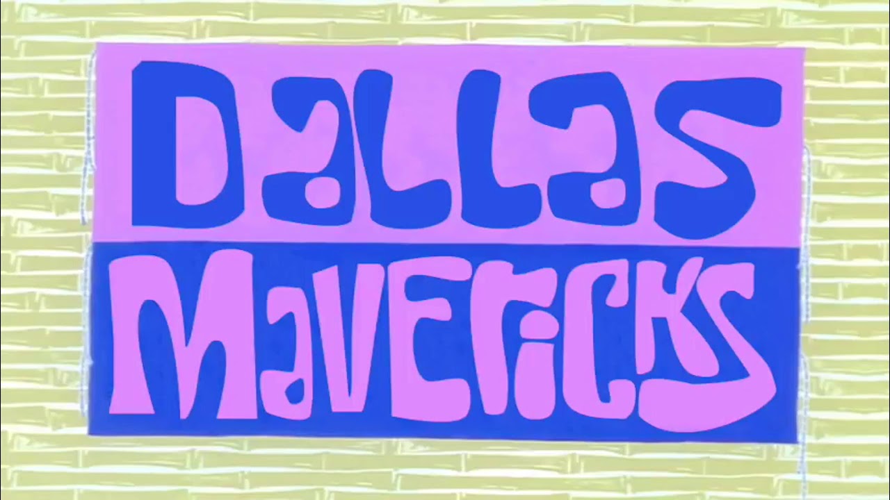 Spongebob Dallas Mavericks G Major