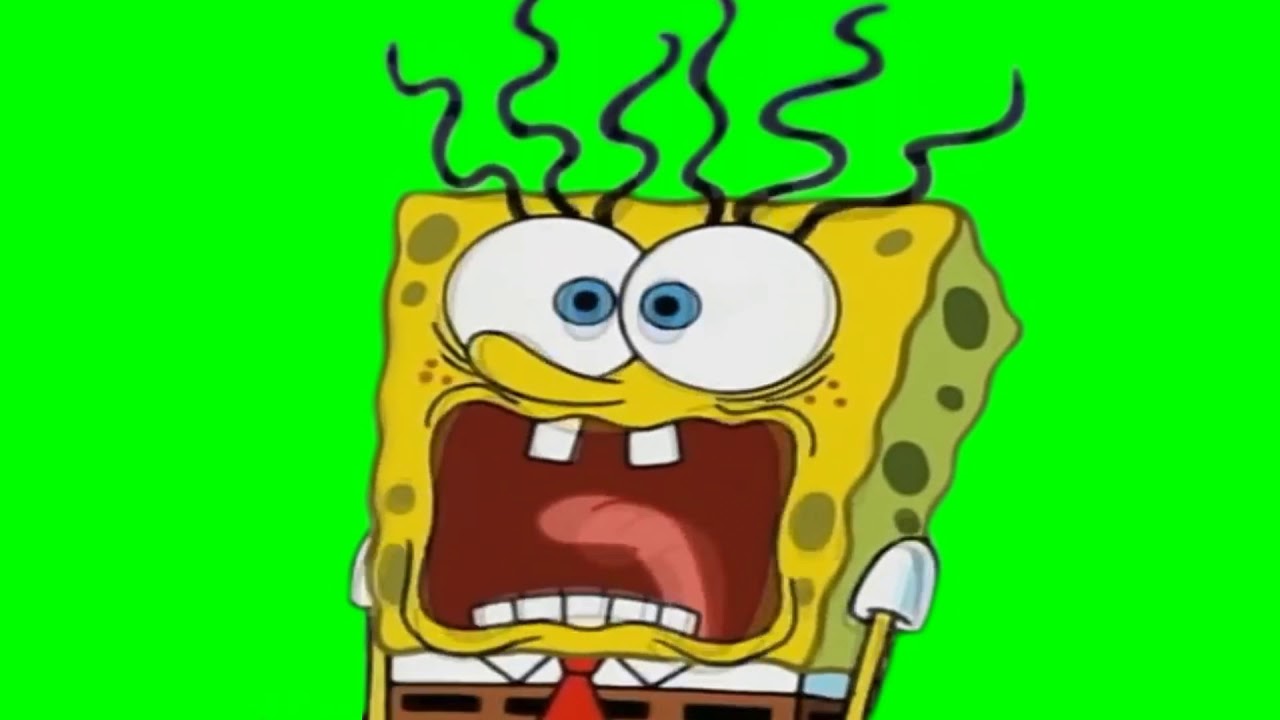 Spongebob scream GREEN SCREEN