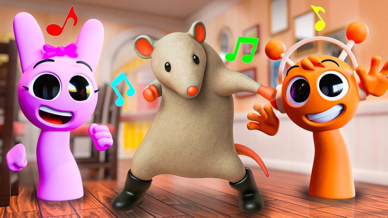 SPRUNKI RAT DANCE! Incredibox Sprunki Animation