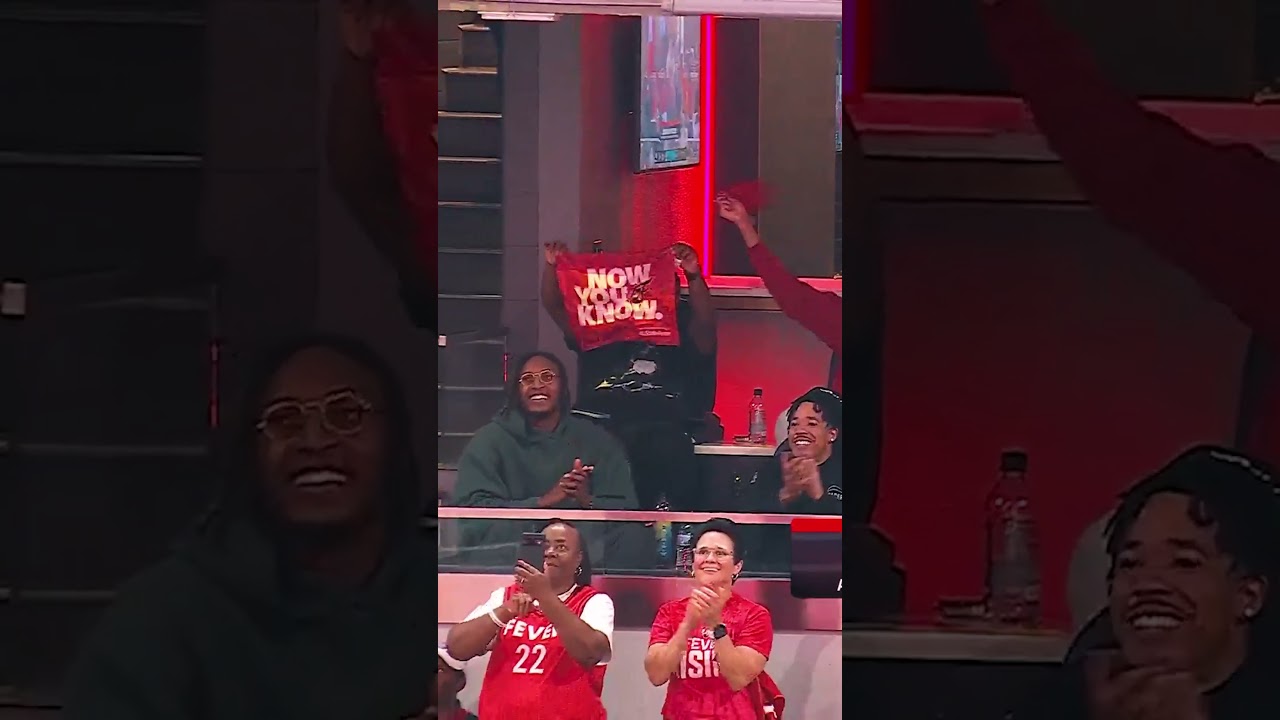 Squad Shows Out for Indiana Fever Home Opener at Gainbridge Fieldhouse 🙌🔥 | Indiana Pacers