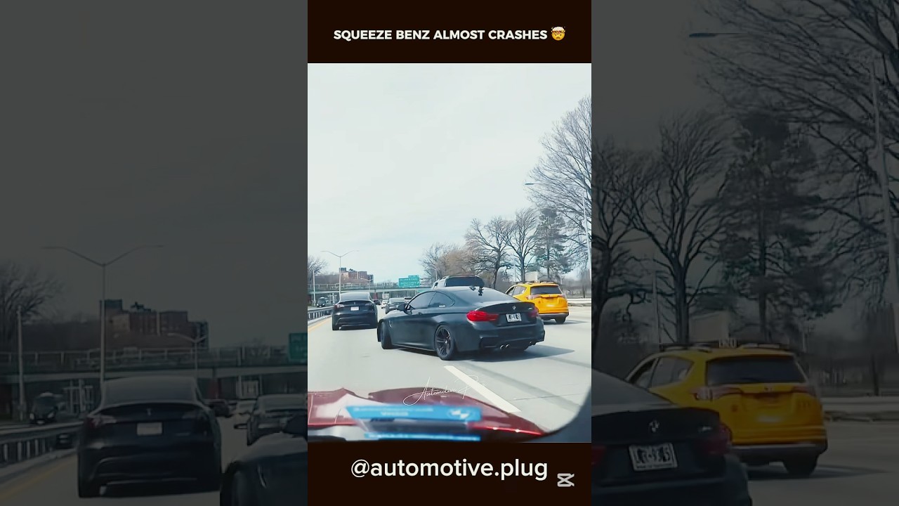 Squeeze Benz Almost Crashes 🤯🏊!!! #squeezebenze #squeezeteam #cuttingup #swimming #supercars #nyc