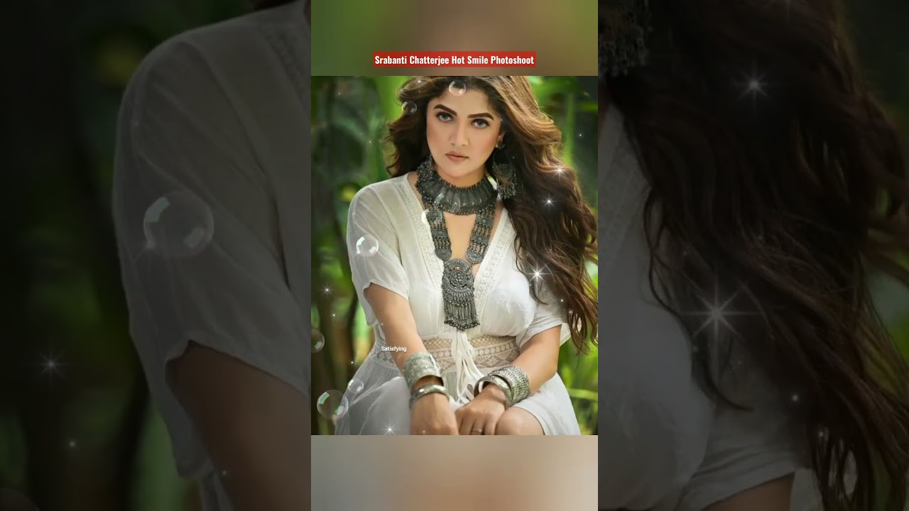 Srabanti Chatterjee Hot Smile Photoshoot | #shorts