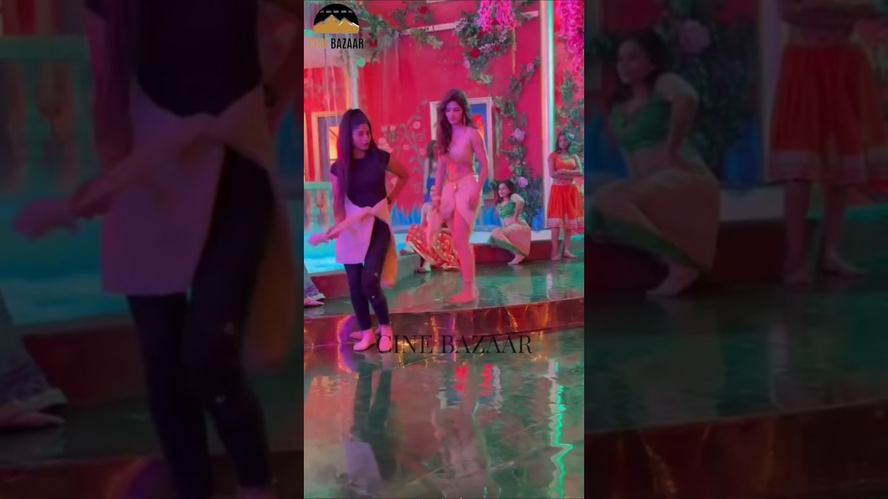Sree Leela Kissik Song Dance Rehearsal #sreeleela #pushapa2 #shorts