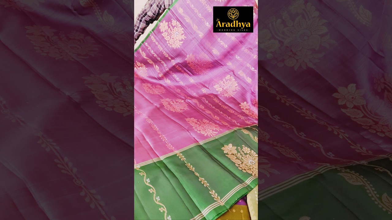Sri Aradhya Wedding Silks @ Sainikpuri Ph.9160081607 #indianhandlooms #kanchipattu #silksaree#saree