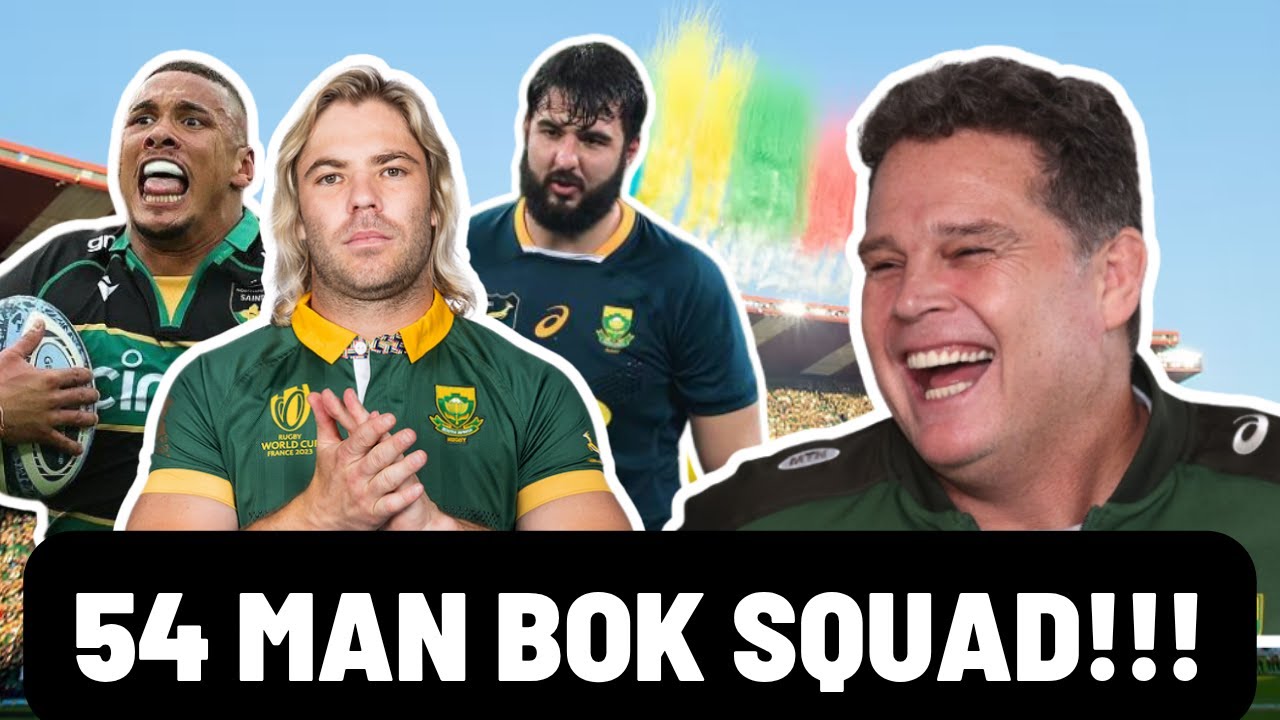STACKED!!! | RASSIE NAMES 54 MAN BOK SQUAD | JULY TEST SERIES