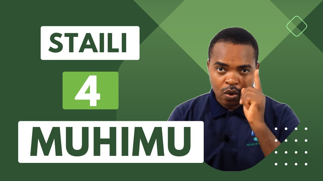 Staili 4 Za Kutafuta Mtoto Haraka