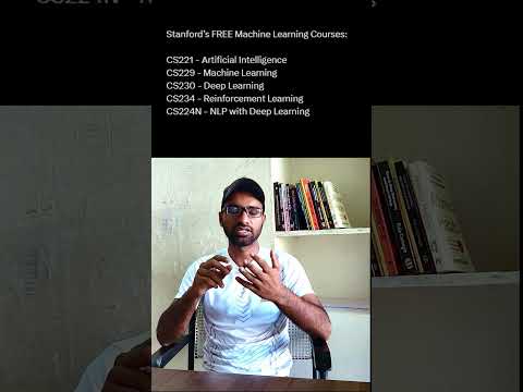 Stanford Free course  #machinelearning #ai #education #artificialintelligence #chatgpt #deeplearning