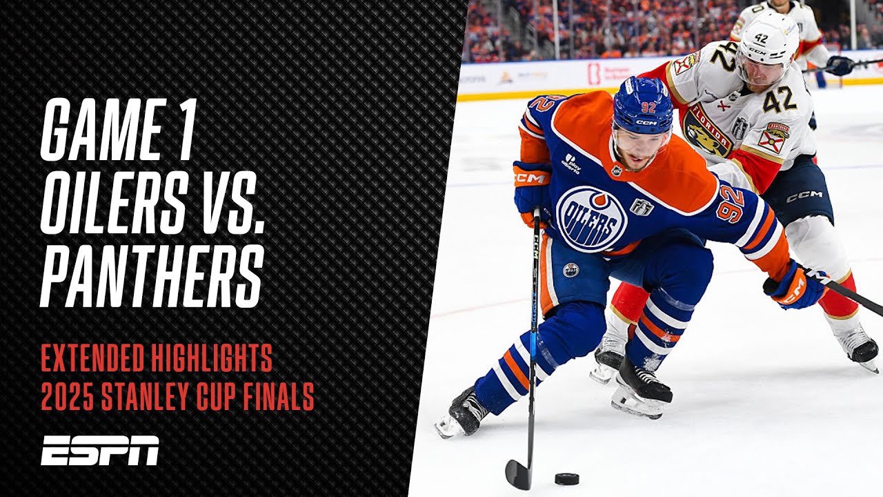 Stanley Cup Finals - Game 1 Highlights: Edmonton #Oilers vs. Florida #Panthers | #NHL #NHLPlayoffs