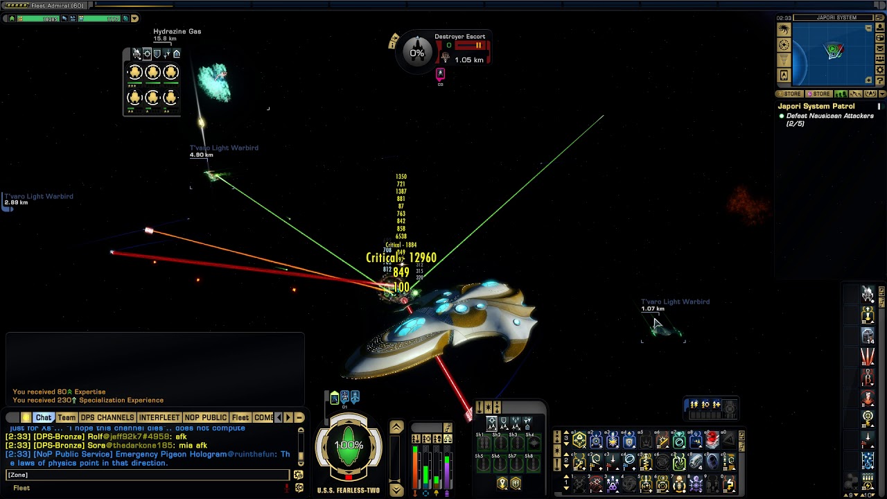 STAR TREK ONLINE - Japori - Advanced Epoch Fighters (006 minutes)