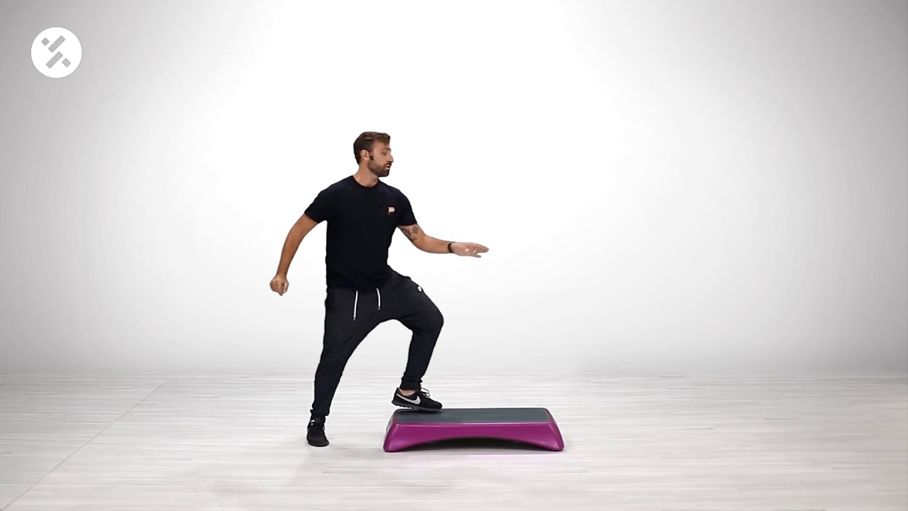 STEP AEROBIC 93 / Tony Rapillo / FITNESSSCHOOL.TV