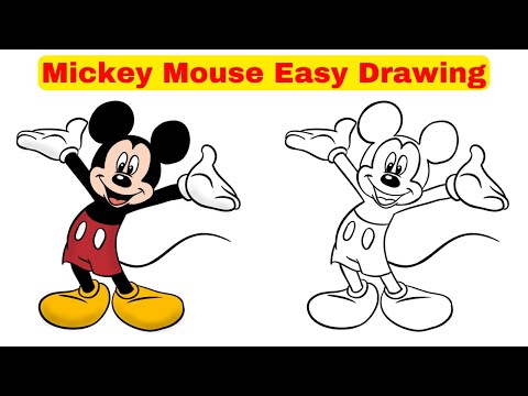 Step-by-Step Guide to Drawing Mickey Mouse: A Beginner's Tutorial
