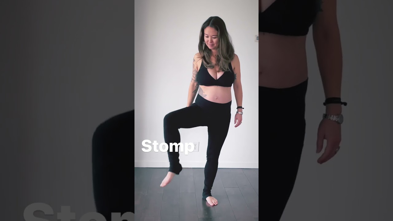 Stomp Stomp Squat in Labor #pregnancy #doula