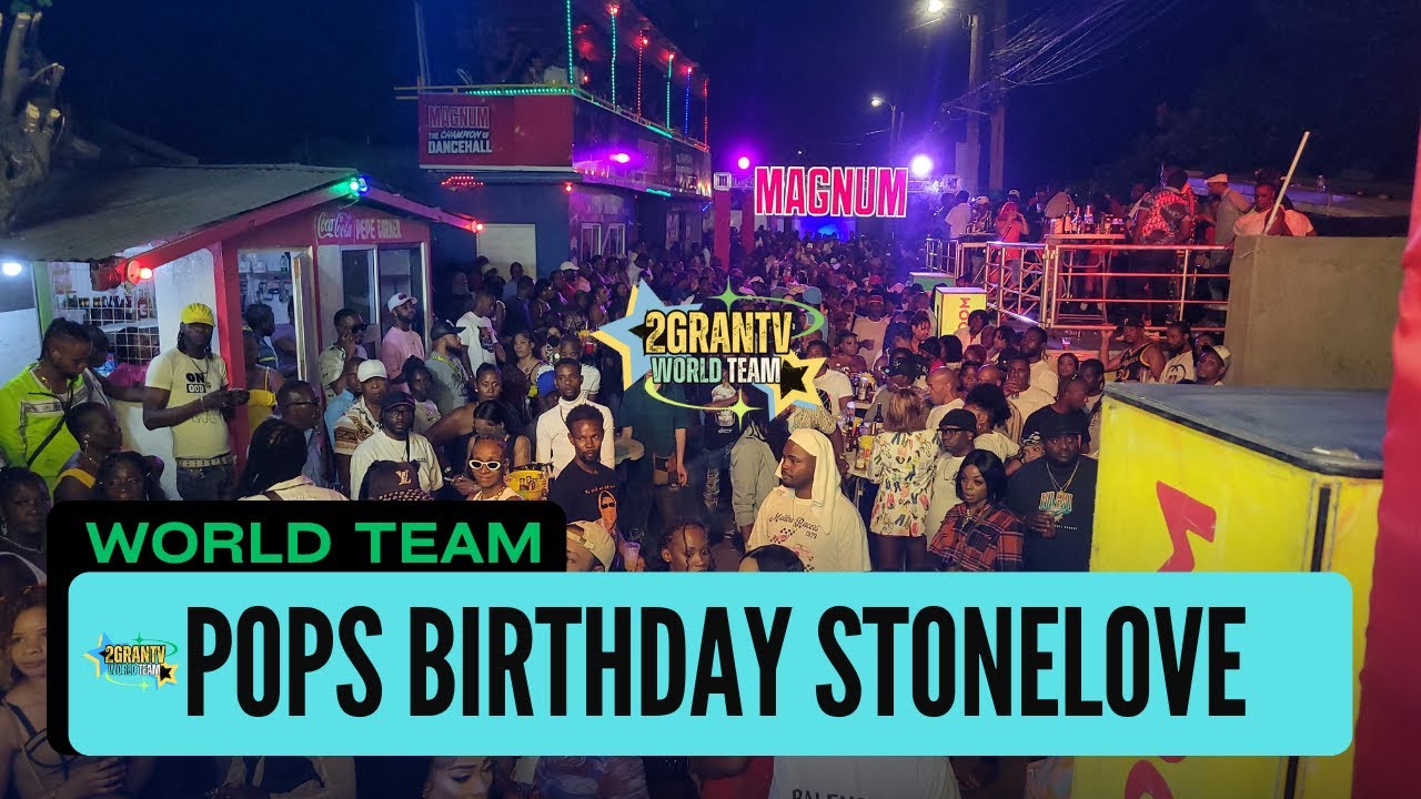 Stone love Boom Boom Pops Birthday Celebration 2025 Bounty Killer