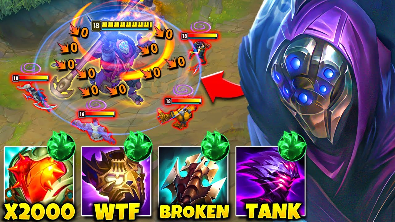 STOP PLAYING JAX WRONG! TANK JAX IS THE TRUE CARRY BUILD (6500+ HP, INSANE DAMAGE)