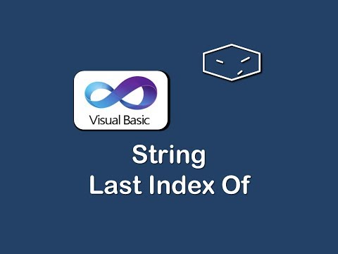 string last index of in vb.net