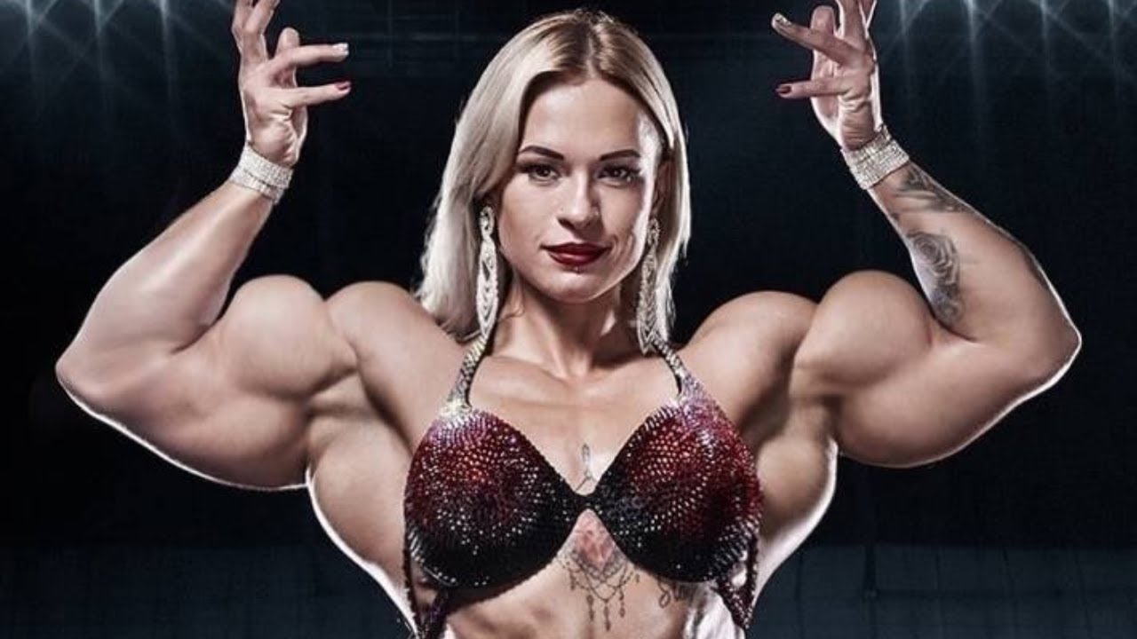 STRONG AND MUSCULAR WOMAN| IFBB  PRO FBB  , MONA |  FITNESS  MODEL