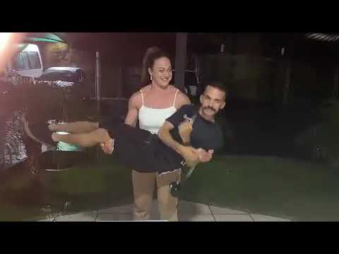 Strong Tall Girls Lift and Carry a guy!