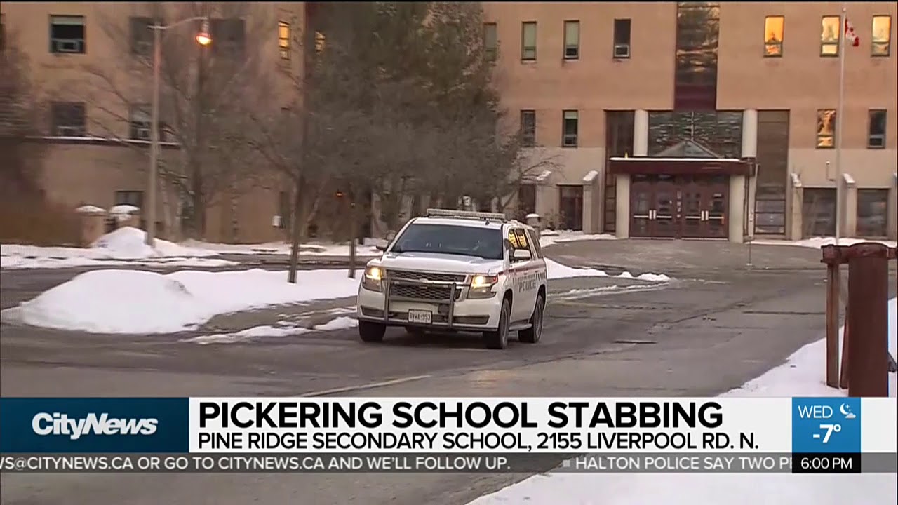 Student, staff member injured in Pickering high school stabbing