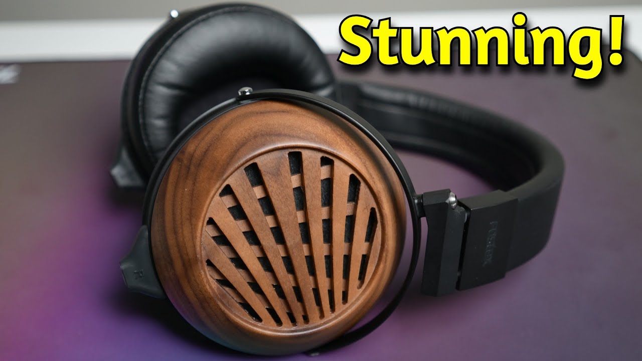 STUNNING Audiophile Wood Cup Headphone - Fostex TH616