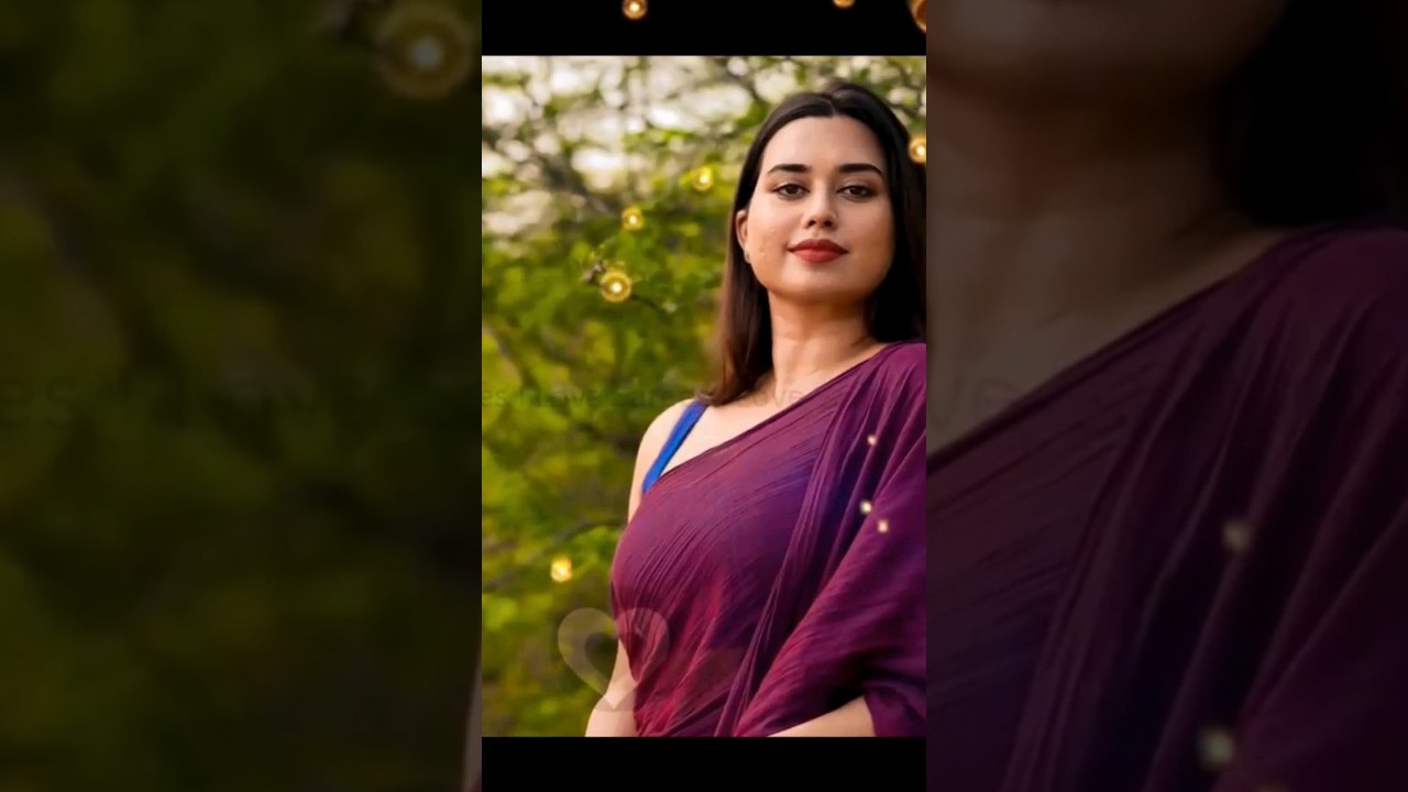 Stunning Bong Models & Sarees! ✨ #fashiontrends   #shorts #shortsfeed  #saree #love #tussarsilk