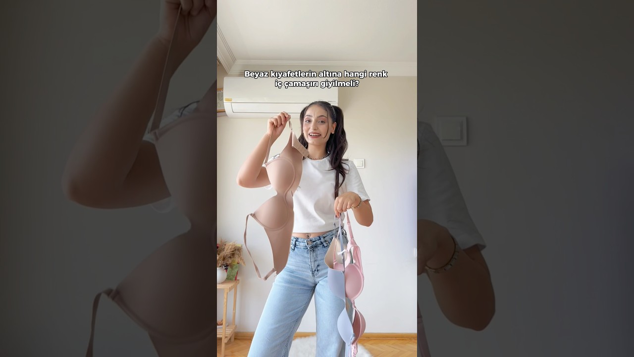 Sütyen deniyorum 😇 #sütyen #shortvideo #styletips #kombin