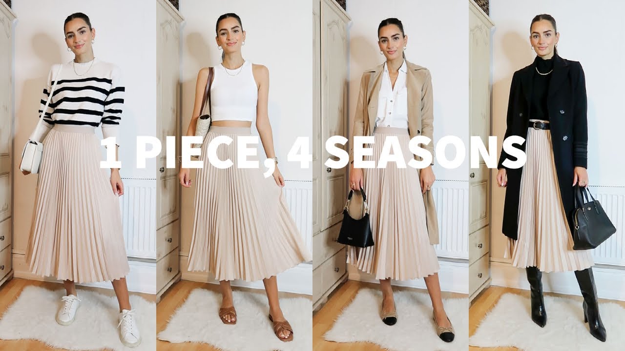 Styling a Pleated Skirt for Every Season | Peexo
