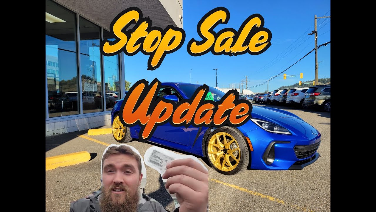 Subaru Crosstrek/Impreza Stop Sale Update!