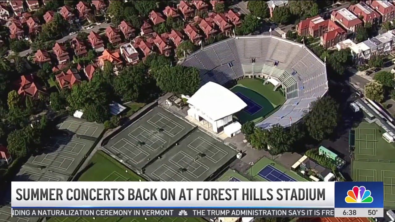 Summer concerts back on at Forest Hills Stadium | NBC New York