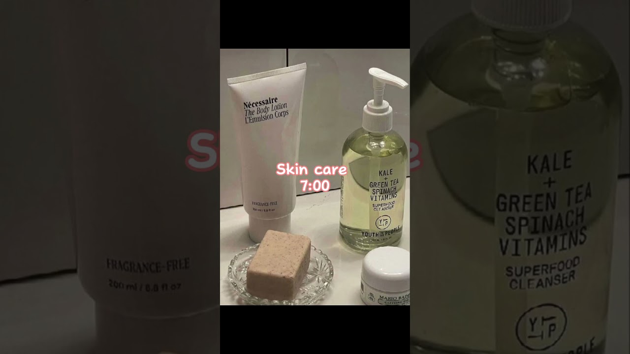 Summer night routine