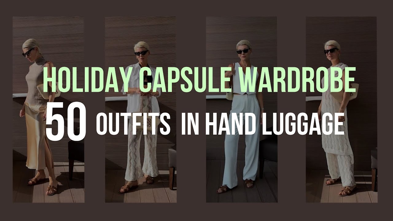Summer Outfit Ideas 2023| 15 Items = 50 + Outfits | Travel Capsule