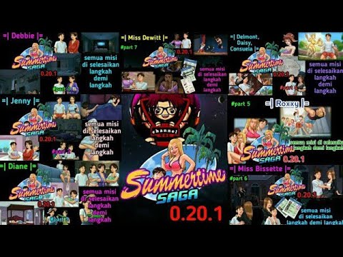 summertime saga 0.20.1  |  Debbie-Jenny-Diane-Delmont-Daisy-Consuela-Roxxy-Miss Bissette-Miss Dewitt