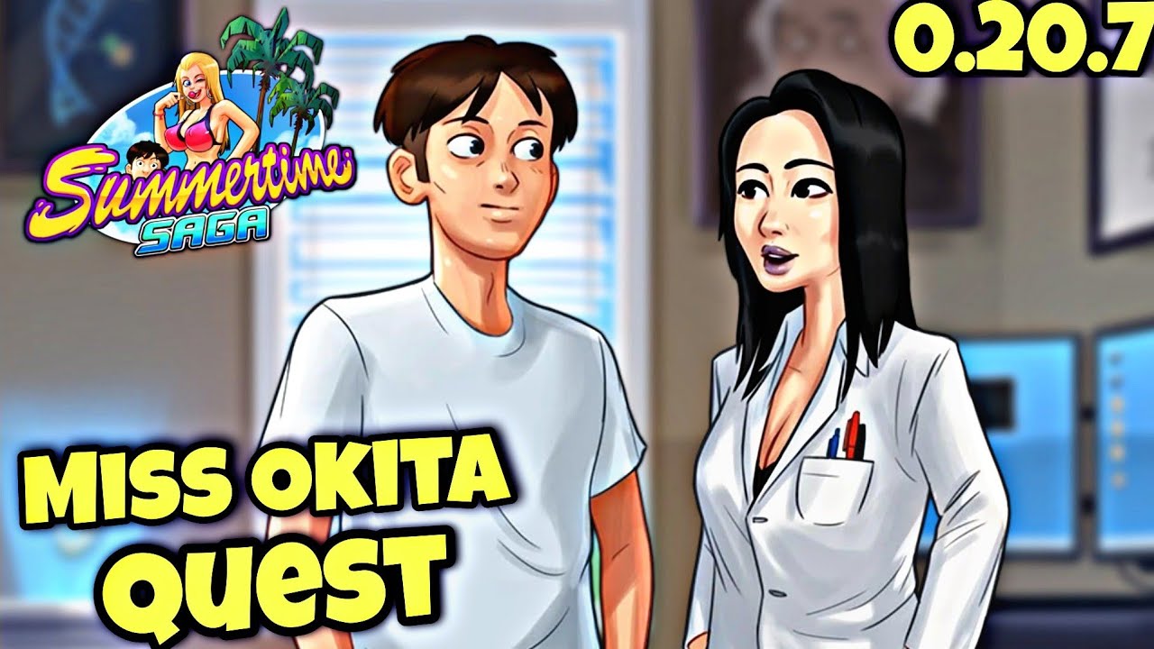 SUMMERTIME SAGA 0.20.7 | SCIENCE TEACHER MISS OKITA COMPLETE QUEST | MISS OKITA FULL WALKTHROUGH