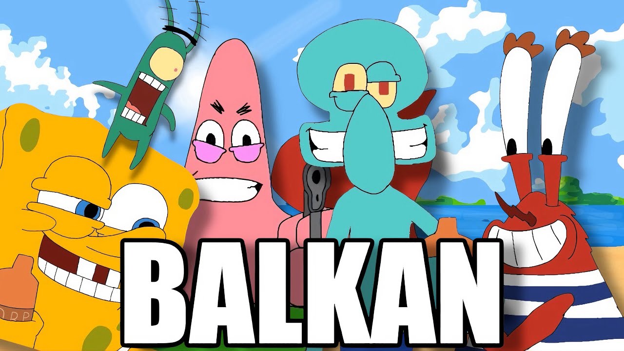 SundjerBob likovi na BALKANU!