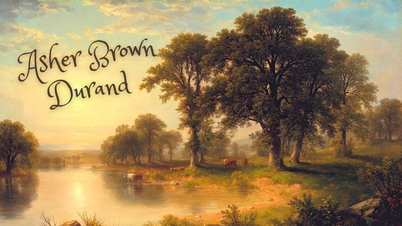 Sunset Landscapes by Asher Brown Durand I Art TV Screensaver