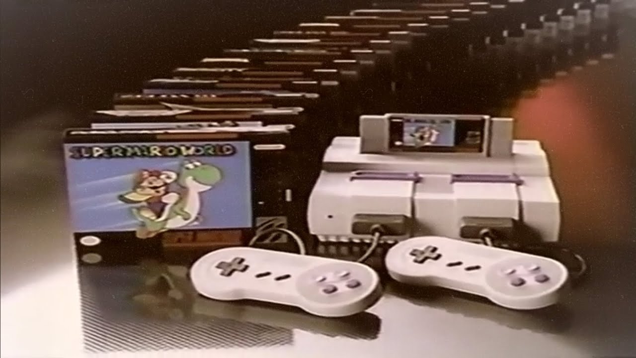Super Mario World for Super Nintendo (1991) TV Commercial #1 (Remastered HD)