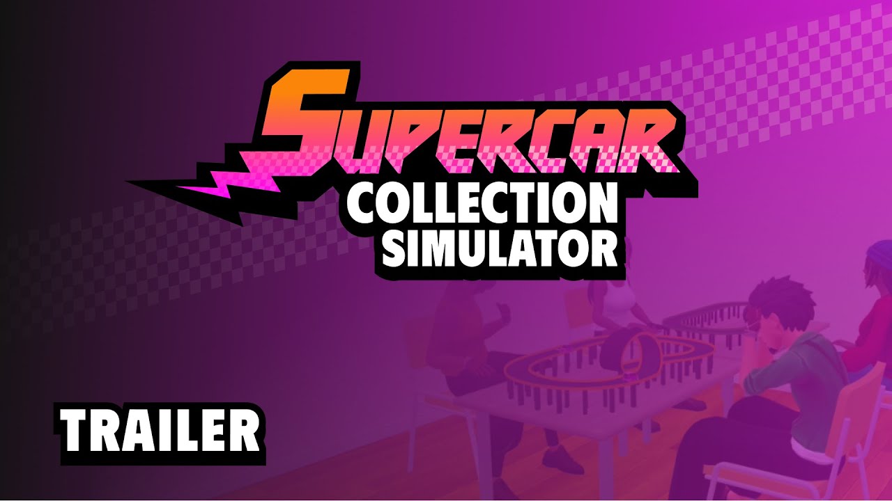 Supercar Collection Simulator Announcement Trailer
