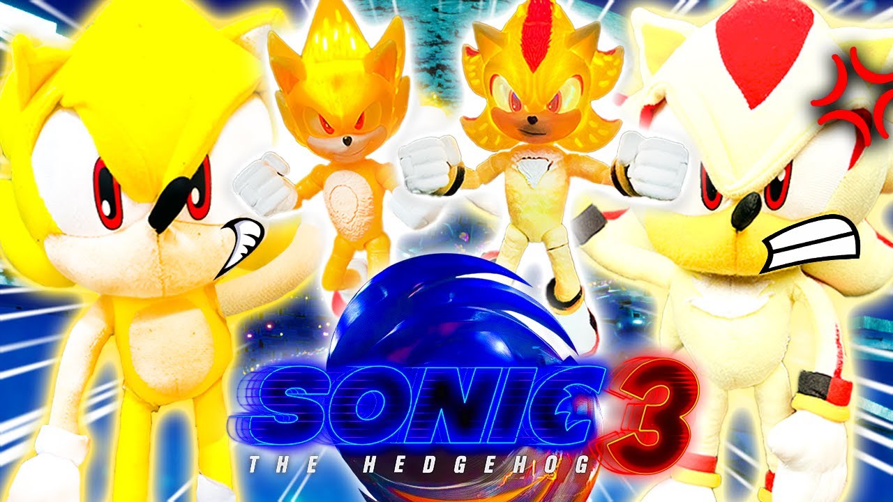 SuperSonicBlake: Sonic Movie 3 Light Up SUPER Toys!