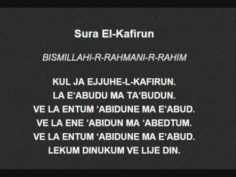 Sura El Kafirun