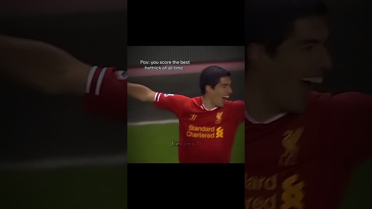 Suárez Hattrick 💀 #shorts #viralshort #suarez