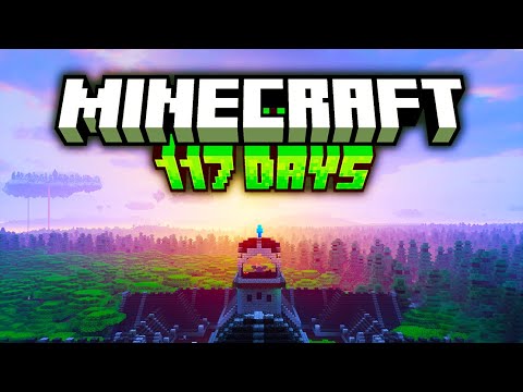 Surviving 117 Days In A Minecraft Forest