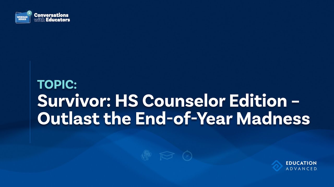Survivor: HS Counselor Edition – Outlast the End-of-Year Madness