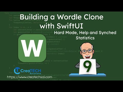 SwiftUI Wordle Clone: 9. Hard Mode, Help and Synched Statistics