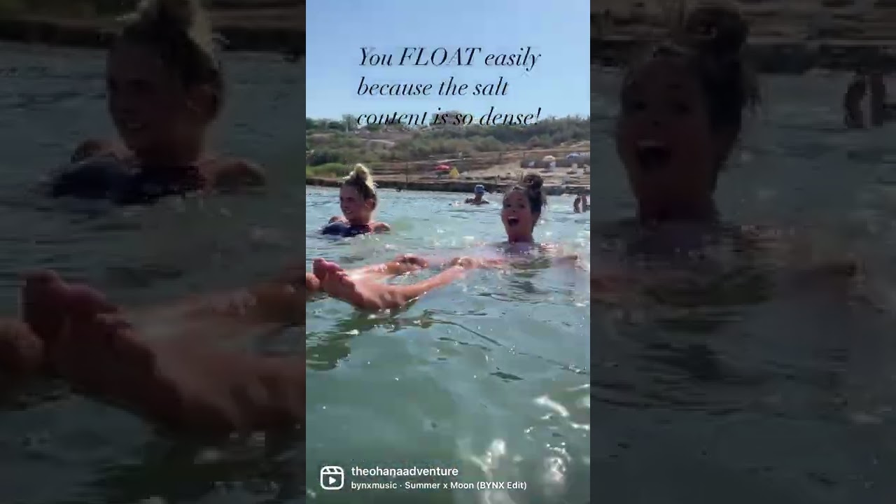 Swimming In The Dead Sea! #shorts