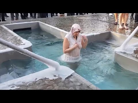 Swimming Winter Epiphany Baptism