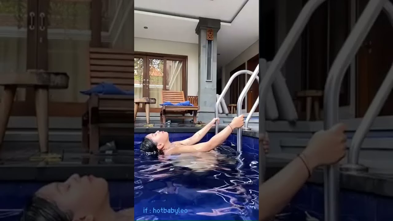 swimmingfull hot baby