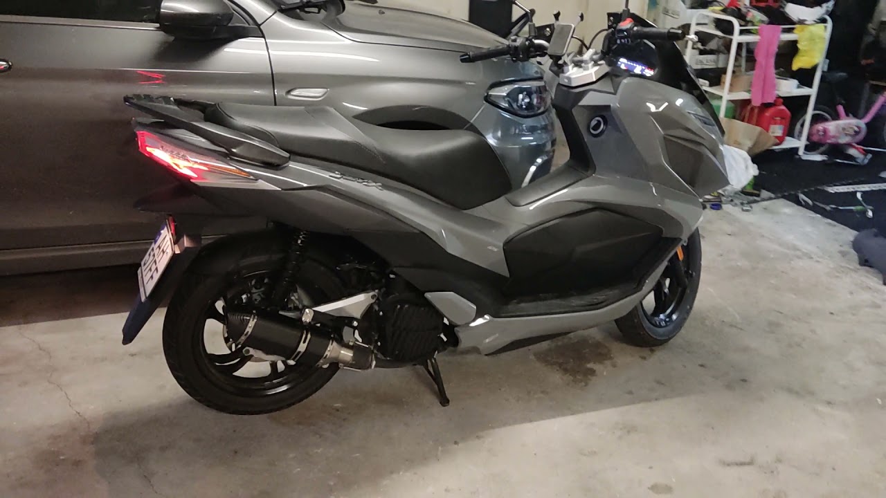 Sym Jet X 125 Fake Akrapovic Sound